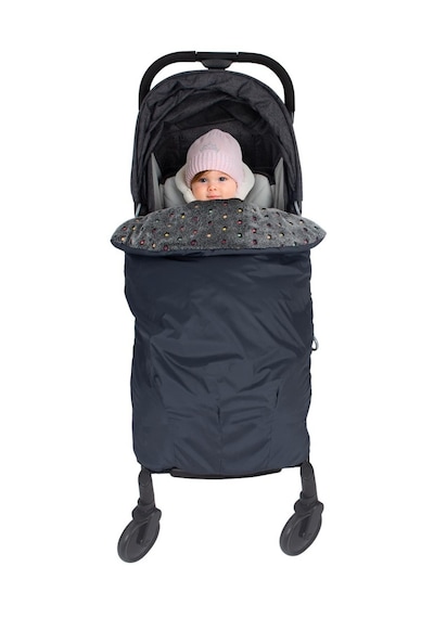 Sevi Bebe Lüks Bebek Arabası Battaniyesi ART-147 Siyah