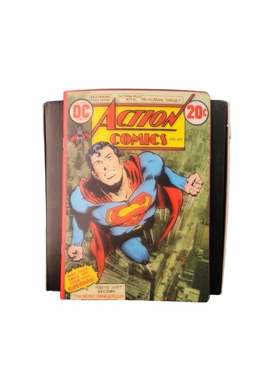 Superman Çizgi Roman 26x18,5 Çizgili 40 Yaprak Defter