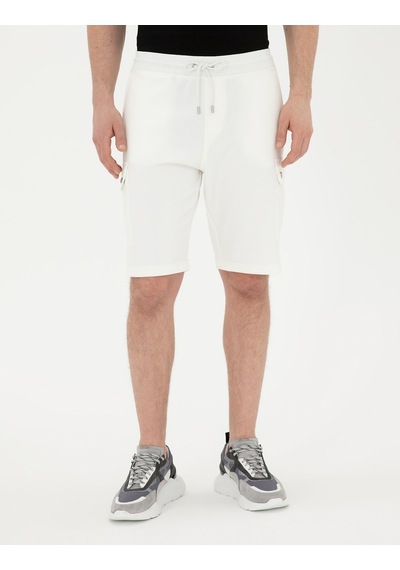 Pierre Cardin Erkek Ekru Şort Örme 50288263-vr019 Ekru