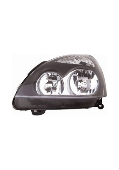 Clio II-Symbol II Far Komple Siyah Çerçeve Sol 7701054058