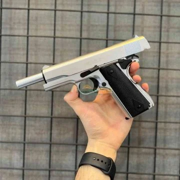 Ekol Es 1911 Colt Beyaz Blowback Havalı Airsoft Full Se Beyaz - Siyah