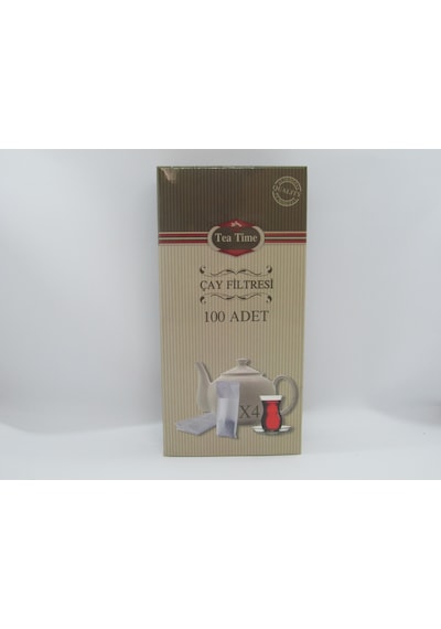 TEA TIME Çay Filtresi 1 PAKET 100 ADET
