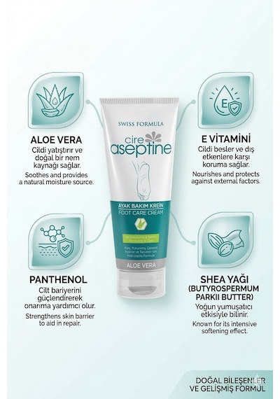 Ayak Bakim Kremi & İsviçre Formül 75ml