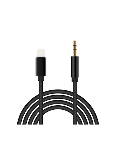 Winex Ax37 Gfz Lightning To 3.5Mm Aux Ses Kablosu Siyah