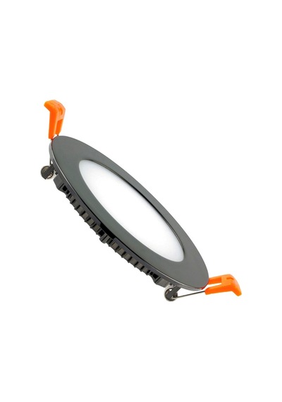 15w Sıva Altı Yuvarlak Siyah Led Panel 4000k Gün Işığı