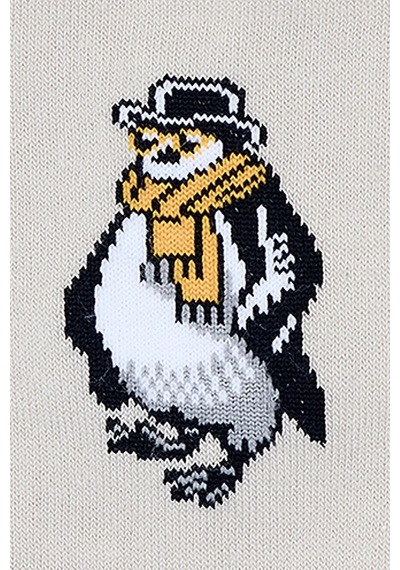 Kadın Pamuklu Özel Desenli Dikişsiz Yumuşak Dokulu Terletmez Rahat Esnek Soket Çorap Açık Gri-penguen Kadın Pamuklu Özel Desenli Dikişsiz Yumuşak Dokulu Terletmez Rahat Esnek Soket Çorap Açık Gri-penguen