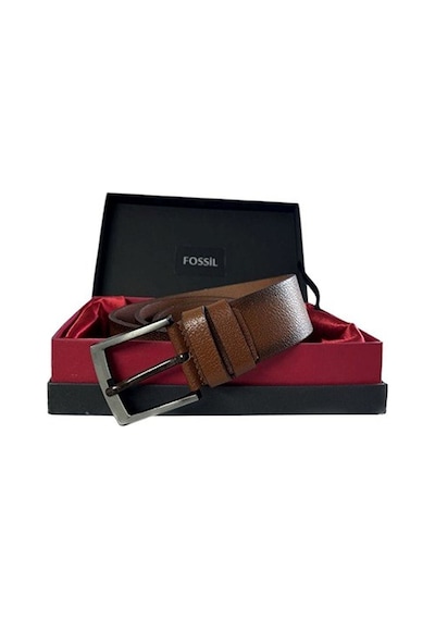 Fossil Taba Hakiki Deri 4,5 Cm Erkek Kemeri -115cm Taba