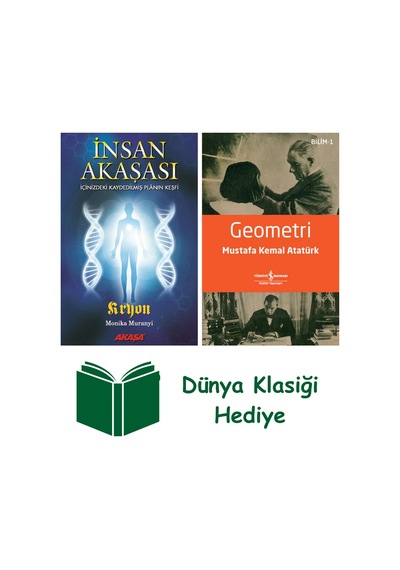 İnsan Akaşası + Geometri + Dünya Klasiği Hediye