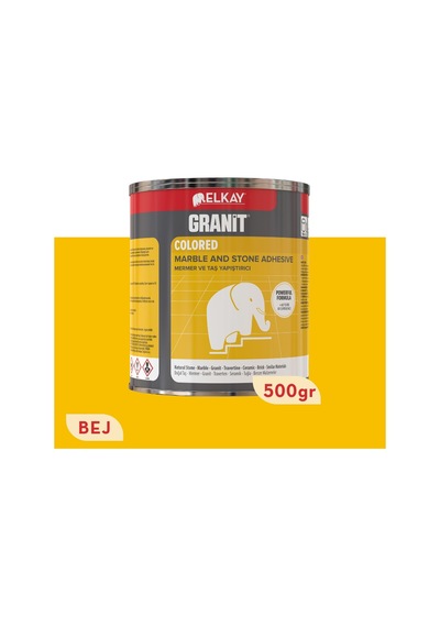 Elkay Mermer ve Granit Yapıştırıcı 500 GR Bej