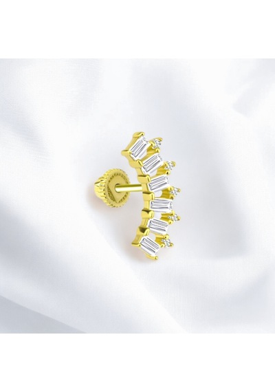Glorria Altın Taç Helix Piercing 68874491