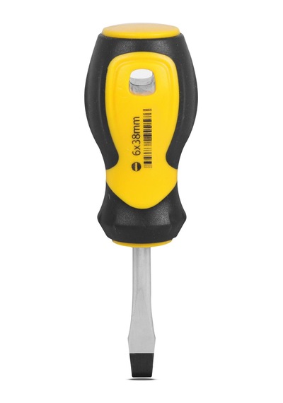 Klasik Topaç Düz Uçlu Tornavida 6x38 MM N1110789