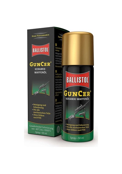 Ballistol Guncer Ceramic Gun Sprey Yağ 50 m Çok Renkli