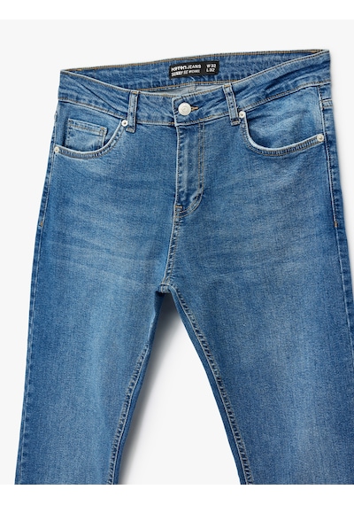 Koton Normal Bel Michael Skinny Fit Jean Pantolon - Michael Skinny Jeans Orta İndigo 6wam40244nd İndigo Koton Normal Bel Michael Skinny Fit Jean Pantolon - Michael Skinny Jeans Orta İndigo 6wam40244nd İndigo