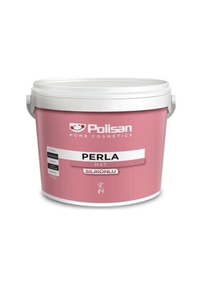 Polisan Perla Mat Silikonlu Beyaz 7,5 L