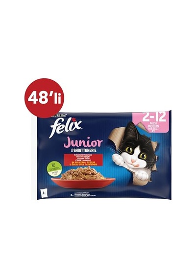 Felix Yavru Kedi Avantajlı Paket 12x4 85gr