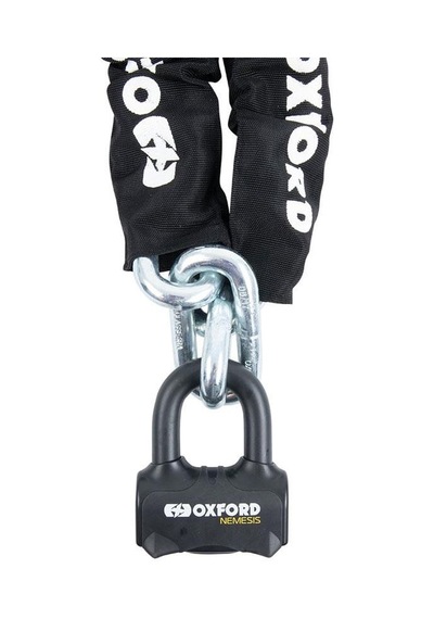 Oxford Motosiklet Nemesis Zincir Kilit 16mmx1.2m Lk472