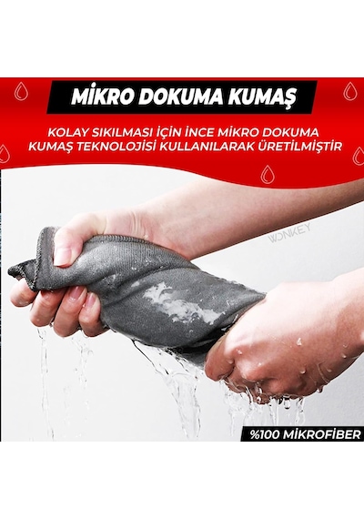 Mikrofiber Araba Kurulama Ve Cam Bezi Seti Araç Ve Motor Kurulama Havlusu + Otomobil Motorsiklet Cam Bezi, Oto Temizl