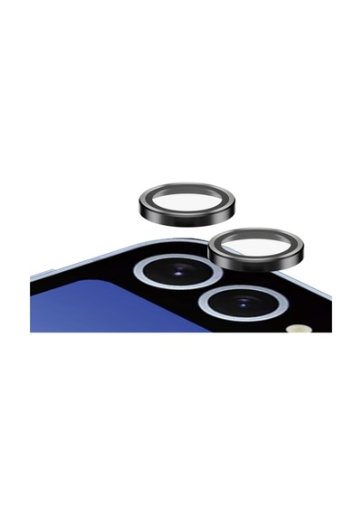 Hoops Samsung Uyumlu Galaxy Z Flip6 Siyah Kamera Lens Koruyucu