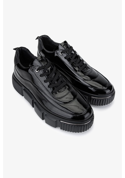 Valmenti Erkek Hakiki Deri Siyah Rugan Sneakers & Spor Ayakkabı 381 22035 Erk Ayk Sk25-26 Sıyah Krsk Rgn Siyah1