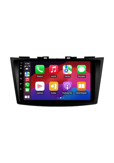 Suzuki Swift Android Multimedya 2011-2016 Carplay Android Auto Navigasyon Kameralı 4gb Ram 32gb 9"