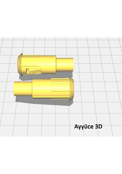 Ayyüce 3d, Mini Cooper One Pandizot Pimleri, 2x, Siyah