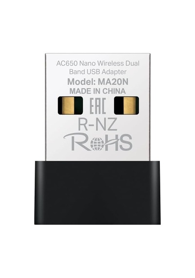 Mercusys Ma20n, Ac650 Mbps Kablosuz Dual-band Nano Usb Adaptör