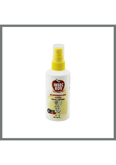 Bezos Sivrisinek Kovucu Vücut Losyonu Sprey 100 Ml Mmbz