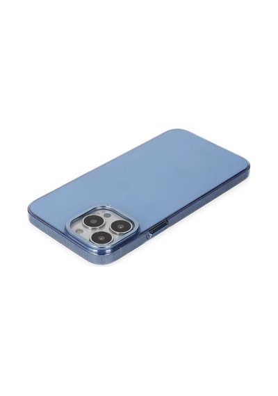 Newface Apple iPhone Uyumlu 14 Pro Kılıf Anka Pc Sert Metal Kapak Semeglbl - 31 - Mavi