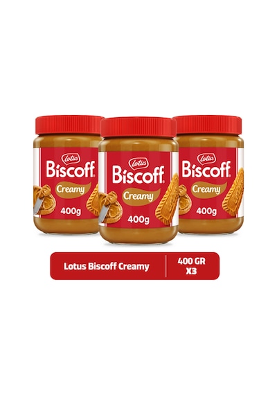 Biscoff Spread Sürülebilir Bisküvi Kreması Ezmesi 400 Gr X 3adet