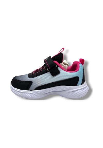 Ndrops 023-26 Anorak Anatomik Kız Çocuk Sneaker Siyah Fuşya 31-35 Siyah
