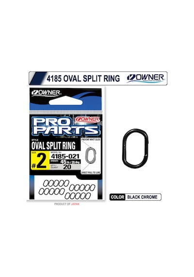 Owner 4185 Oval Split Ring 4