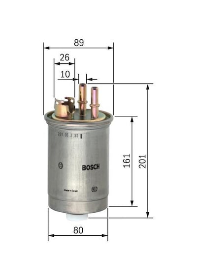 BOSCH 450905145 Jetronık FılAudi 100 2.0 Y*