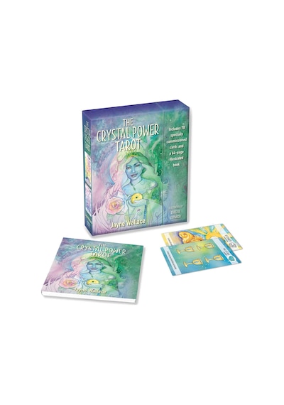 The Crystal Power Tarot: Includes A Full Deck Of 78 Specially Commissioned Tarot Cards And A 64-page Illustrated Book