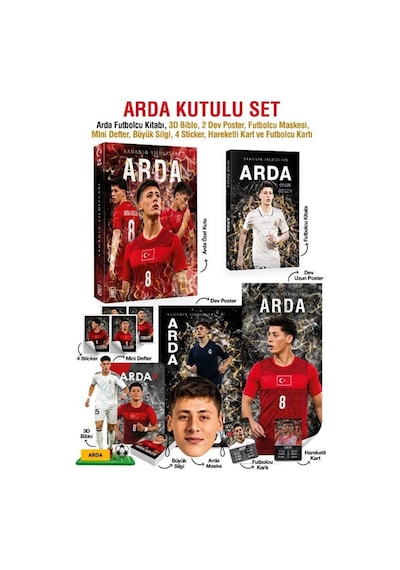 Arda Özel Kutulu Set - Sahanın Yıldızları Arda Kitabı, 3d Bibl...