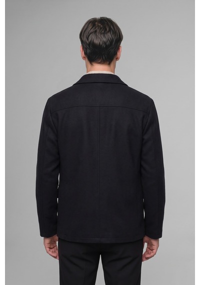 Defacto Regular Fit Polo Yaka Tafta Cepli Blazer Ceket I0348ax26wnbk81 Siyah-bk81