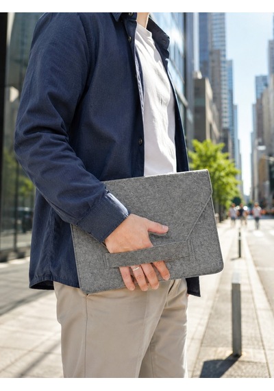 Newfull Doly Case 13 Inç Laptop / Notebook Kılıf Çantası Antrasit