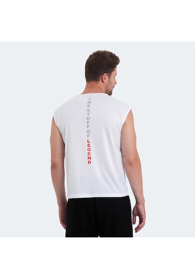 Slazenger Vaska I Erkek Tişört Beyaz
