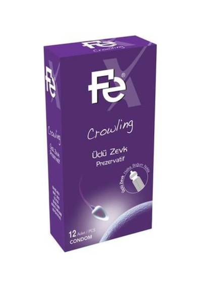 Crowling Noktalı Prezervatif