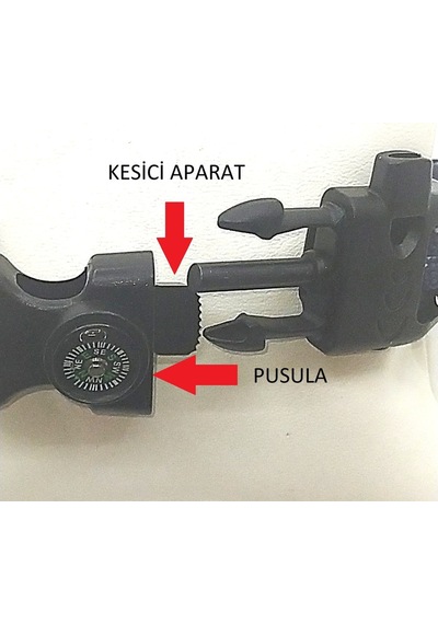 Dağcı Paracord Bileklik Kahverengi Diğer