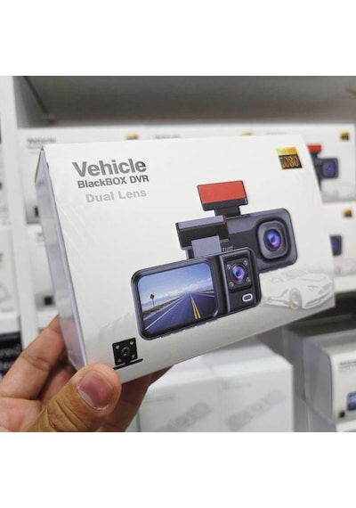 1080p Full Hd Dvr Araç İçi Kayıt Dash Cam Ön Arka Çift Kameralı Mikrofonlu