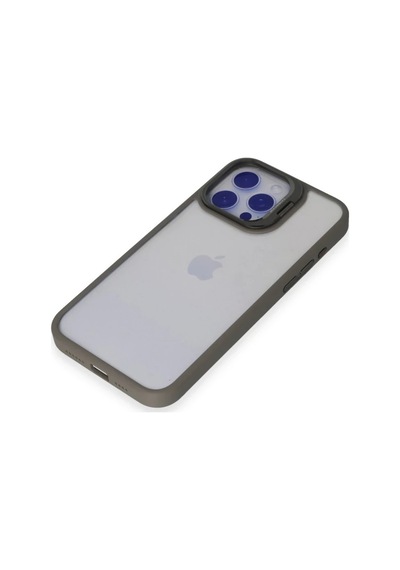Joko Apple Apple iPhone Uyumlu 15 Pro Max Kılıf Roblox Lens Standlı Kapak - Titan Gri Diğer
