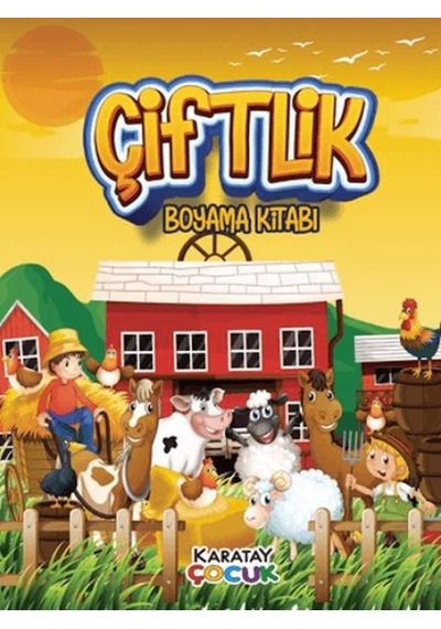 Çiftlik Boyama Kitabı - Qhdh-876523