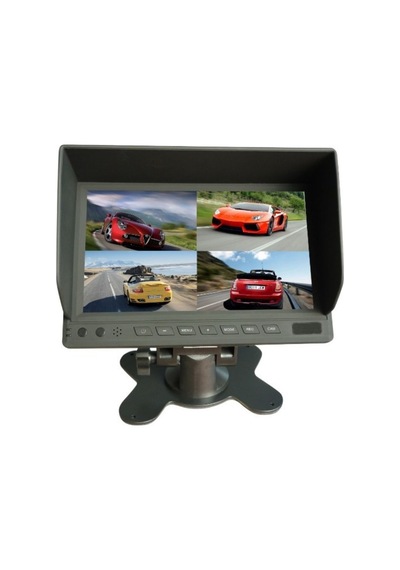 Okul Servis Yönetmeliğine Uygun Sesli Kayıt Özellikli 7 İnç Dijital Tft Led Ips Panel Ekran Monitör 1024xrgbx600 Çözünürlük Hybrid 4 Kanal Bağımsız Kayıt