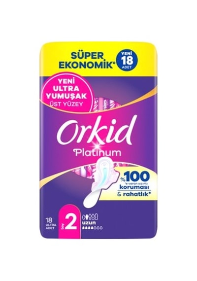 Uzun Boy 18 Adet Hijyenik Ped, Süper Ekonomik Paket