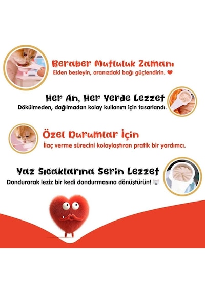 Wanpy Somonlu Kaşık Krema Kedi Ödül Maması 10x16 Gr