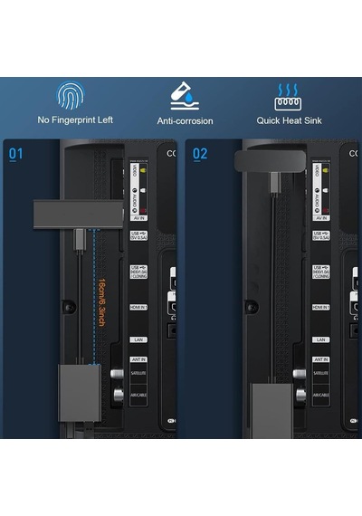 Lexroo Ethernet Adaptörü, Rj45 100mbps Harici Ağ Kartı Portu, Ethernet Ağ Adaptörü