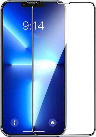 Apple Uyumlu iPhone  14  Tam Kaplayan Şeffaf Seramik Nano Ekran Koruyucu Kırılmaz Cam