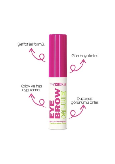 Wemara Eyebrow Glue 5 Ml - Kaş Sabitleyici 0