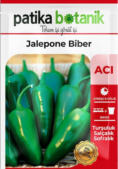 150 Adet Yerli Ata Jalapeno Biber Tohumu