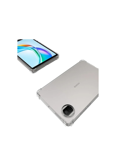 Honor Pad X7 8.7 İnç Kılıf Şeffaf Köşe Korumalı Crystal Clear Silikon Arka Kapak
